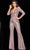 Jovani 24566 - Plunging V-Neck Sequin Jumpsuit Formal Pantsuits