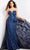 Jovani 24652 - Plunging Neck Column Dress Prom Dresses