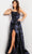 Jovani 25684 - Pleated Detail Strapless Gown Prom Dresses