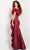 Jovani 25786 - Draped Sheath Evening Dress Evening Dresses