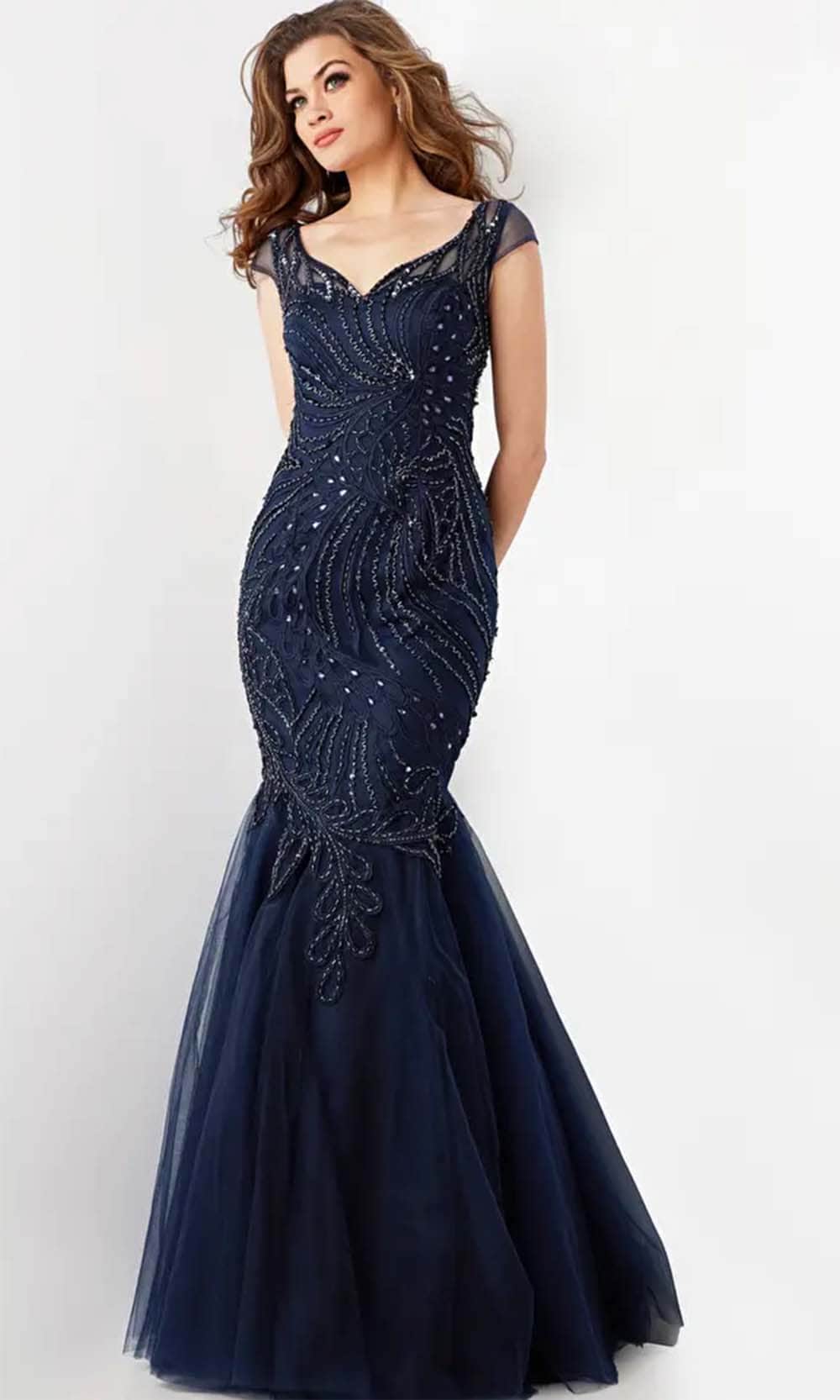 Jovani 25850 - Long Mermaid Dress