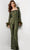 Jovani 25904 - Sequin Embellished Long Sleeve Jumpsuit Formal Pantsuits