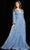 Jovani 25950 - Glitter Bishop Sleeve Evening Dress Special Occasion Dress