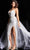 Jovani 25990 - Beaded Prom Dress with Overskirt Special Occasion Dress 00 / Off White