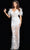 Jovani 26057 - Short Sleeve Open Back Dress Long Dresses