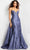 Jovani 26115 - Backless Overskirt Evening Gown Formal Gowns