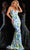 Jovani 26130 - Sleeveless Floral Long Dress Long Dresses