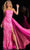 Jovani 26134 - Sequin Sheath Prom Dress Special Occasion Dress 00 / Neon Pink