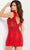 Jovani 26181 - Beaded V-Neck Cocktail Dress Cocktail Dresses