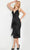 Jovani 26192 - Tea Length Fringed Dress Cocktail Dresses