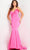 Jovani 26200 - Ruffle Sweetheart Evening Dress Prom Dresses 00 / Deep Pink