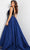 Jovani 26201 - Embellished Waist A-Line Prom Dress Special Occasion Dress
