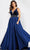 Jovani 26201 - Embellished Waist A-Line Prom Dress Special Occasion Dress