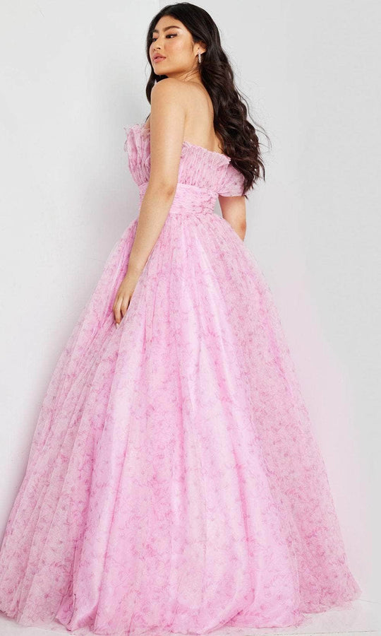 Jovani 26209 - Strapless Ruffles Prom Dress
