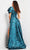 Jovani 26254 - Bow Accent Print Evening Dress Prom Dresses