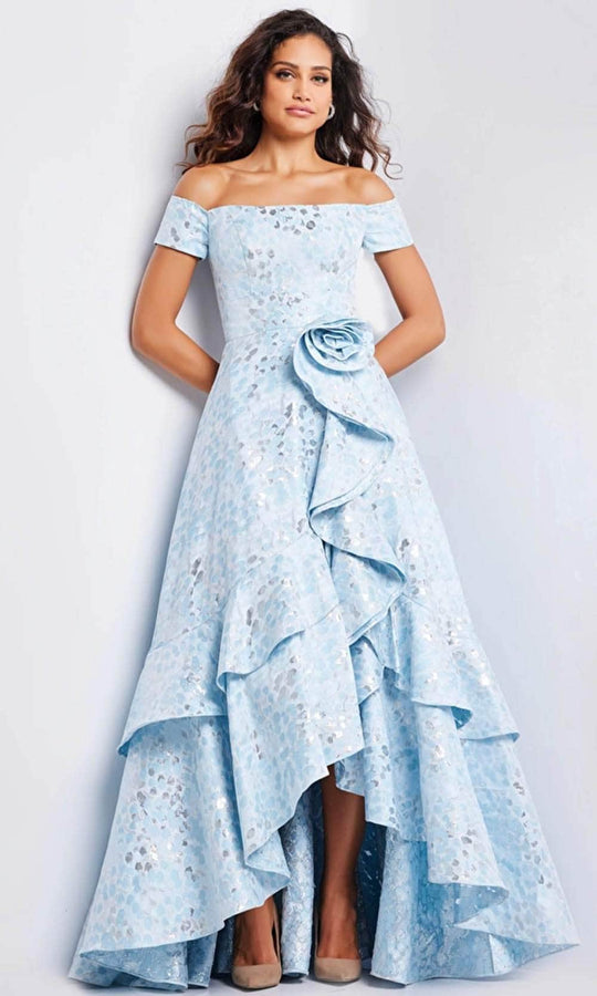 Jovani 26256 - High Low A-Line Evening Gown