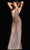 Jovani 26268 - Plunging Illusion Long Dress Long Dresses