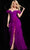 Jovani 26312 - Off Shoulder Prom Gown Special Occasion Dress 00 / Purple