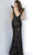 Jovani - 3180 Feathered Cap Sleeve Sequin Prom Dress Prom Dresses