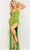 Jovani 36339 - Beaded High Slit Prom Dress Special Occasion Dress