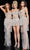 Jovani 36424 - Beaded Illusion Midriff Jumpsuit Formal Pantsuits