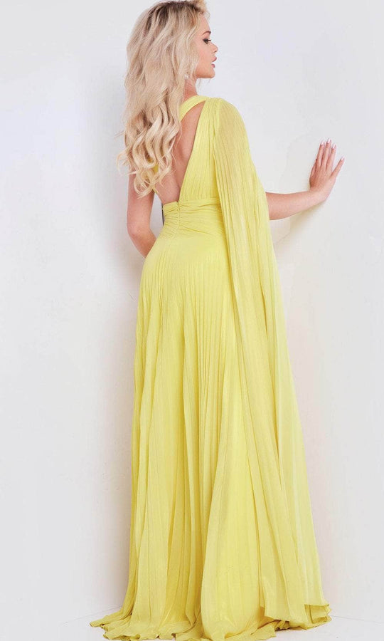 Jovani 36462 - Asymmetrical Cutout Prom Dress