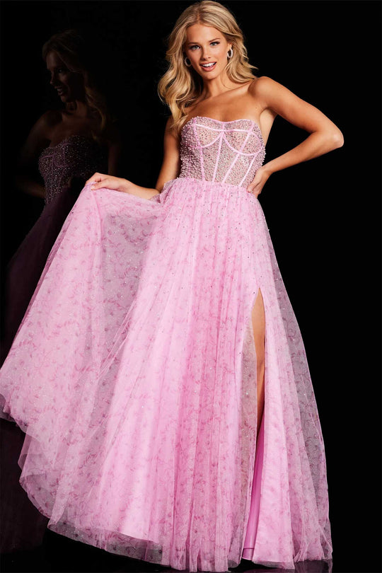Jovani 36477 - Sweetheart Beaded Prom Dress