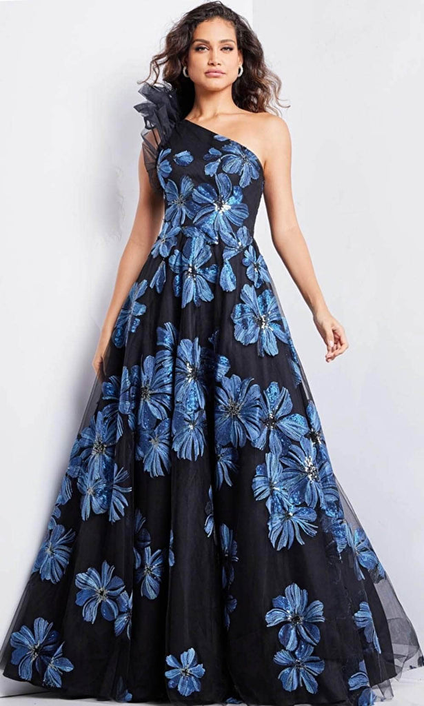 Jovani 36717 - Floral A-Line Evening Gown 16 / Gold/Black - Shop Jovani dresses on Couture Candy at CoutureCandy.com Jovani 36717 - Floral A-Line Evening Gown 16 / Gold/Black - Shop Jovani dresses on Couture Candy at CoutureCandy.com