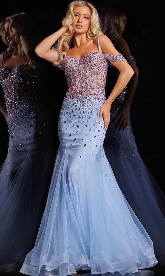 Jovani 36730 - Sweetheart Corset Prom Gown