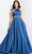 Jovani 36749 - Halter Ruched Prom Gown Prom Dresses