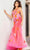 Jovani 36843 - Floral Embroidered Mermaid Gown Prom Dresses