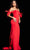 Jovani 36997 - Bow Strap Mermaid Evening Dress Prom Dresses