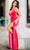 Jovani 37009 - Sheer Mesh Velvet Gown Evening Dresses
