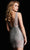 Jovani 37083 - V-Shaped Back Beaded Cocktail Dress Cocktail Dresses
