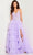 Jovani 37190 - Tiered A-Line Prom Gown Prom Dresses 00 / Lilac