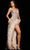Jovani 37208 - Beaded High Low Evening Dress Evening Dresses