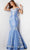 Jovani 37257 - Floral Embroidered Off-Shoulder Prom Gown Evening Dresses