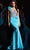 Jovani 37268 - Embellished One-Sleeve Prom Dress Prom Dresses 00 / Turquoise