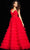 Jovani 37274 - Single Strap Layered A-line Gown Evening Dresses