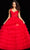 Jovani 37274 - Single Strap Layered A-line Gown Evening Dresses