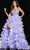 Jovani 37322 - Ruffled Ballgown with Slit Special Occasion Dress
