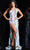 Jovani 37359 - Beaded Multitone Sheath Dress Long Dresses