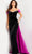 Jovani 37375 - Long Cape Evening Gown Special Occasion Dress