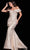 Jovani 37394 - Jacquard Mermaid Evening Gown Special Occasion Dress