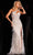 Jovani 37442 - Feather Sheath Prom Gown Special Occasion Dress
