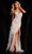 Jovani 37442 - Feather Sheath Prom Gown Special Occasion Dress