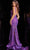Jovani 37541 - V-Neck Trumpet Prom Gown Prom Dresses
