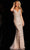 Jovani 37577 - Sleeveless Jeweled Prom Gown Prom Dresses 00 / Ivory/Nude