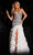 Jovani 37588 - Ruffle Trumpet Prom Gown Special Occasion Dress 00 / Ivory