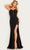 Jovani 37624 - Applique Mermaid Prom Dress Special Occasion Dress